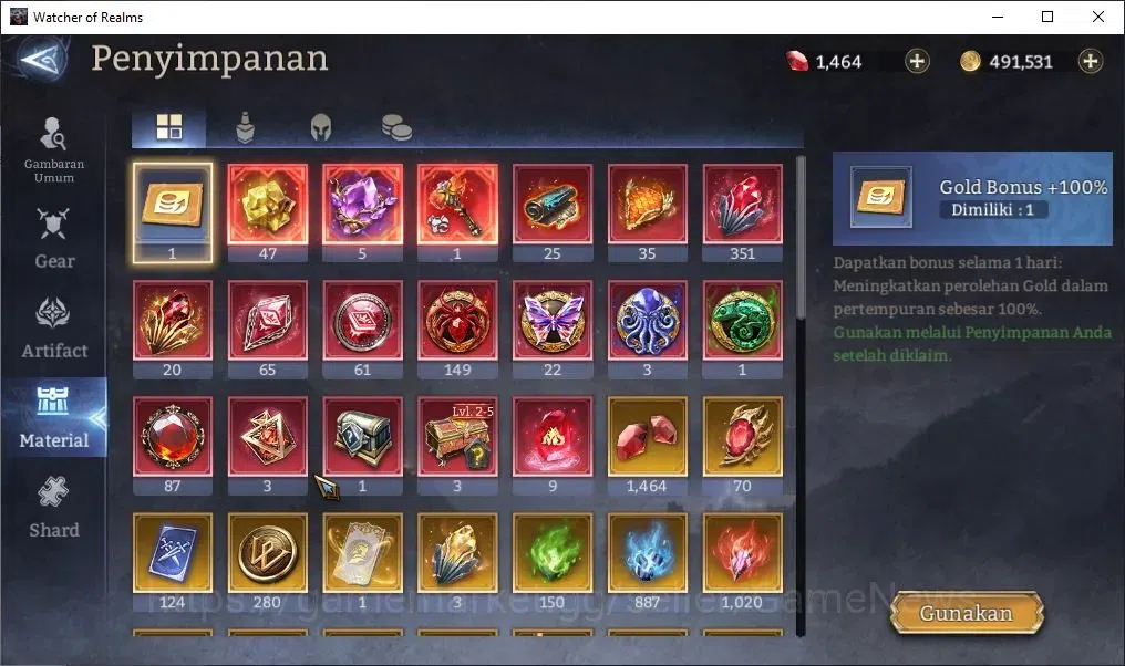 Watcher of Realms Accounts GLOBAL 60x|7M Power|13 Lord[IngridA2,Ezareth,Praet image 17