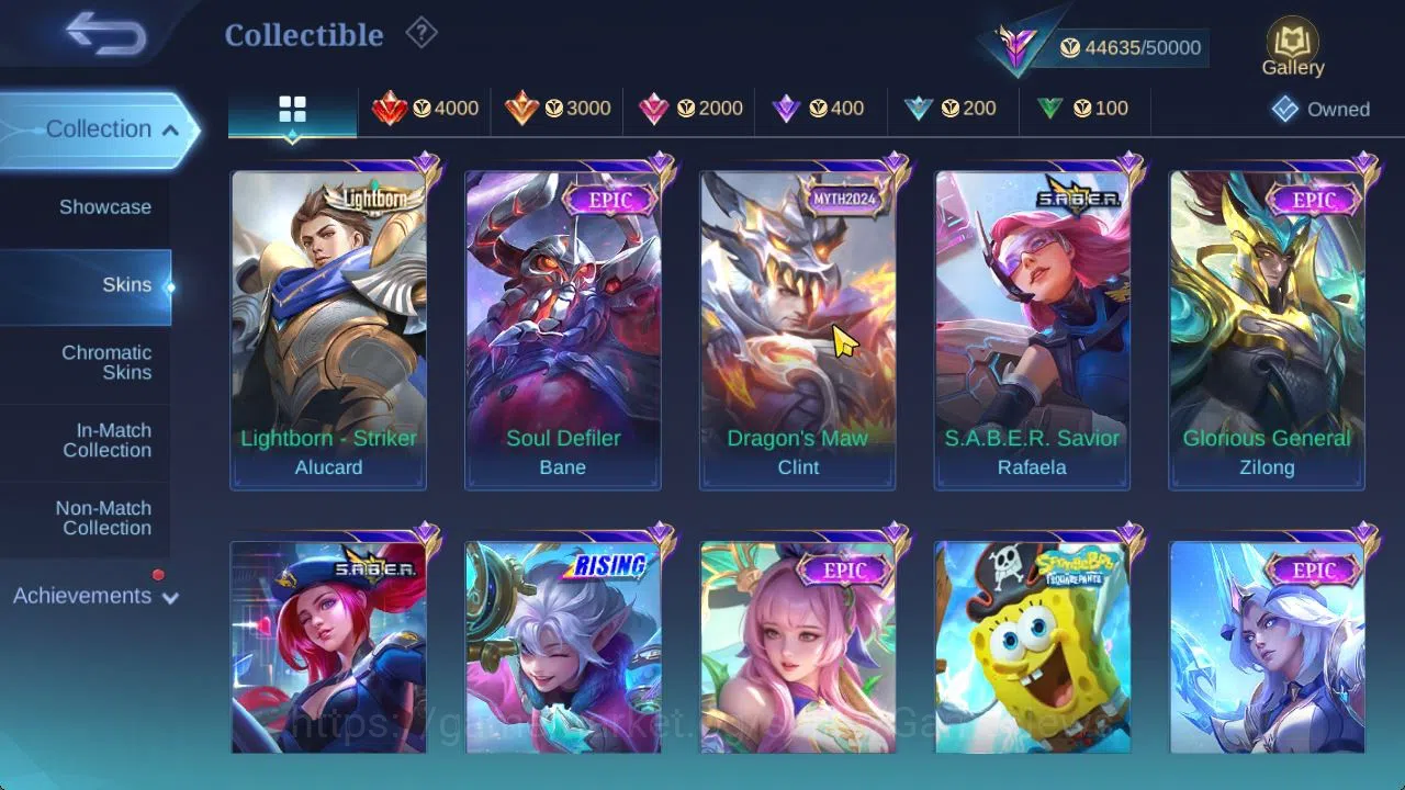 Mobile Legends: Bang Bang Accounts Hero 89|Skin 182|High Glory 58|Prime Granger,LB[Al image 14