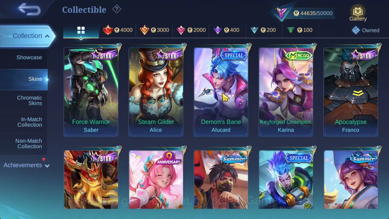 Mobile Legends: Bang Bang Accounts Hero 89|Skin 182|High Glory 58|Prime Granger,LB[Al image 18