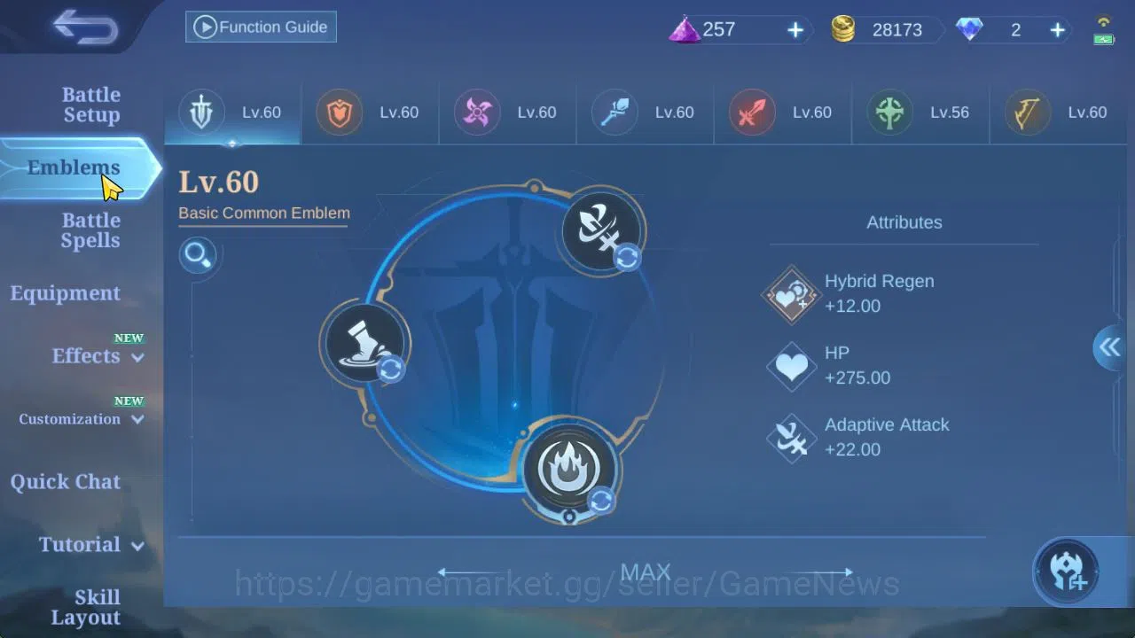 Mobile Legends: Bang Bang Accounts Hero 89|Skin 182|High Glory 58|Prime Granger,LB[Al image 7