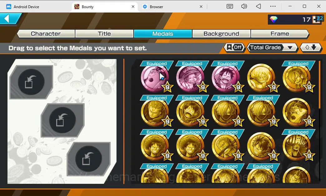 One Piece Bounty Rush Accounts Global | 4 EX META | TF Luffy MAX, Stongest Kaido, image 3