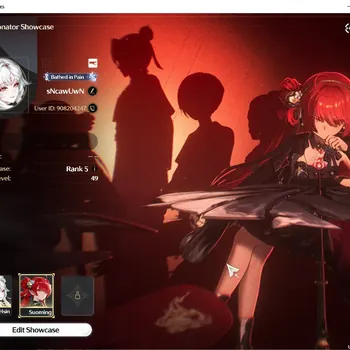 Wuthering Waves Accounts Starter SEA|UL 49|2 Limited (Hsin RC3 +Signature Weapon,Suoming +Signature Weapon) +3 STD|DB Lv