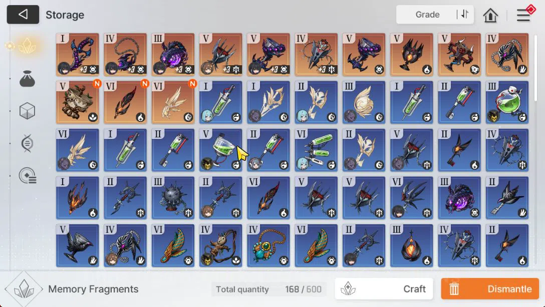 Chaos Zero Nightmare Accounts GLOBAL Lv48| 7 SSR [Sereniel,Yuki+Sign,Renoa+Sign,Orlea+Sign,Vero,Etc]+11 SR 7