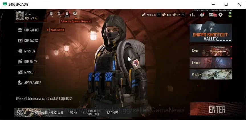 Arena Breakout Accounts MOBILE Lv30|SV 74,4M|CV 9,8M|8 Set|Battle Machete| image 1