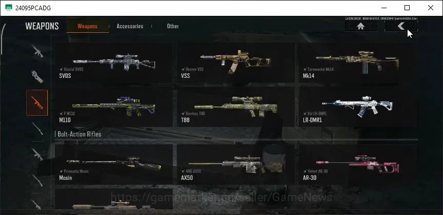 Arena Breakout Accounts MOBILE Lv30|SV 74,4M|CV 9,8M|8 Set|Battle Machete| image 11