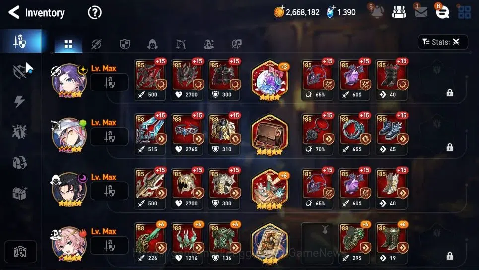 Epic Seven Accounts GLOBAL UnVerif|New Era|2 ML(B Hwayoung,Maid Chloe) image 11