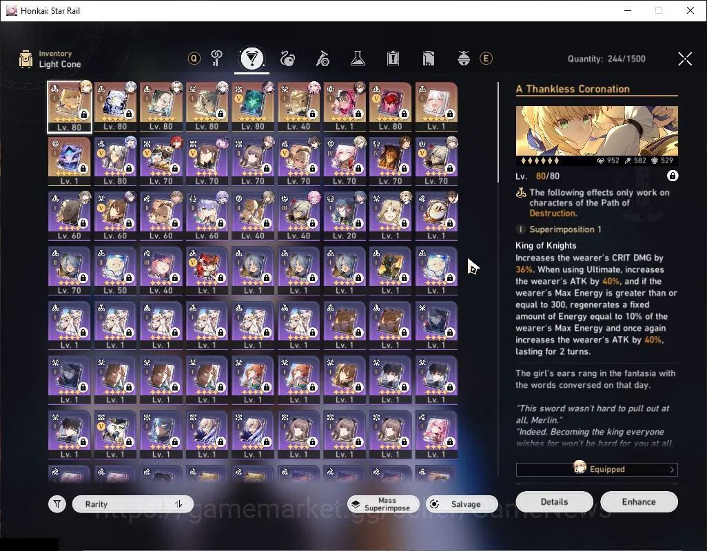 Honkai Star Rail Accounts Others Asia|TL 70|15 Limited|[Firefly E1,Phainon,Saber,Feixiao]+Sign,Robin,The 7