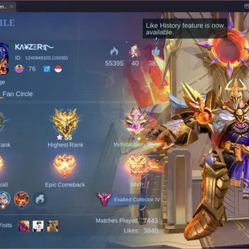 Mobile Legends: Bang Bang Accounts Collector Global|Hero 133|Skin 334|Exalted|Legend Johnson|Naruto Suyou|HxH Cecillion|SV