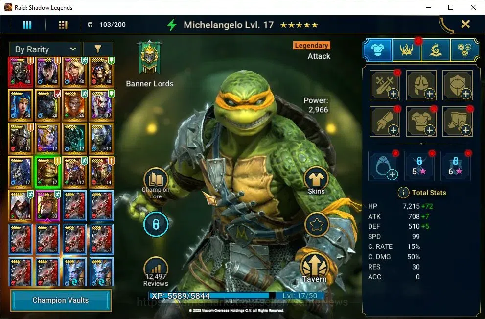 Raid: Shadow Legends Accounts Lv41 858K Power|1 Mythic(Calamitus)+29 Legend(Alic image 12