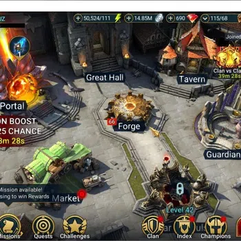 Raid: Shadow Legends Mid-Game Lv41 858K Power|1 Mythic(Calamitus)+29 Legend(Alic image 1