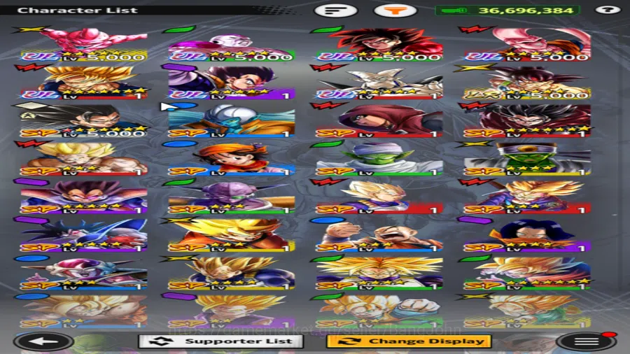 Dragon Ball Legends Accounts 36M Power Account - 7 Ultra Incl. SS Goku, Super B image 3