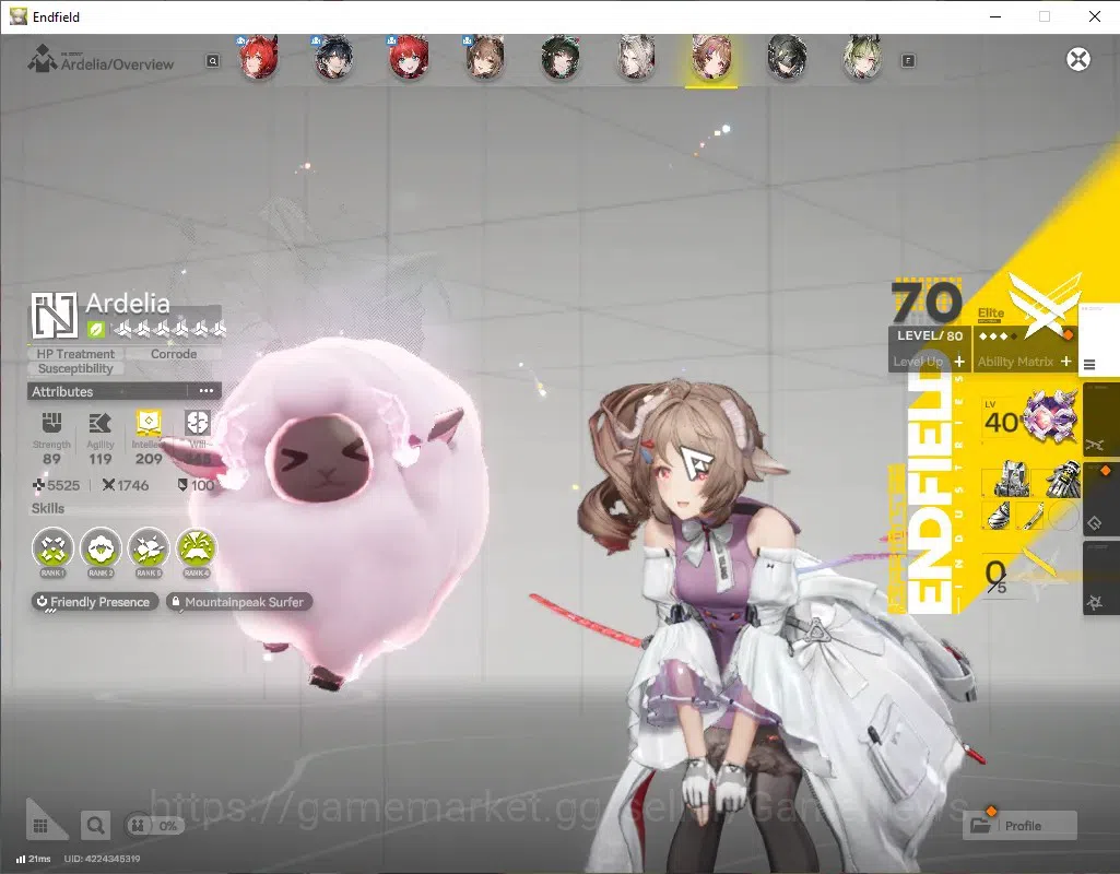 Arknights: Endfield Accounts ASIA|Lv 54|Ori 26|Oro 3k|8 SSR(3Limit)+10(*6WEP)|[ image 5