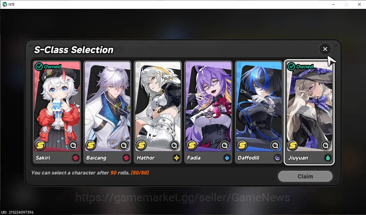 Neverness to Everness Accounts GLOBAL EU|HL 40|TL 24|10 SD|2K Annulith|5 SSR 2 Li image 11