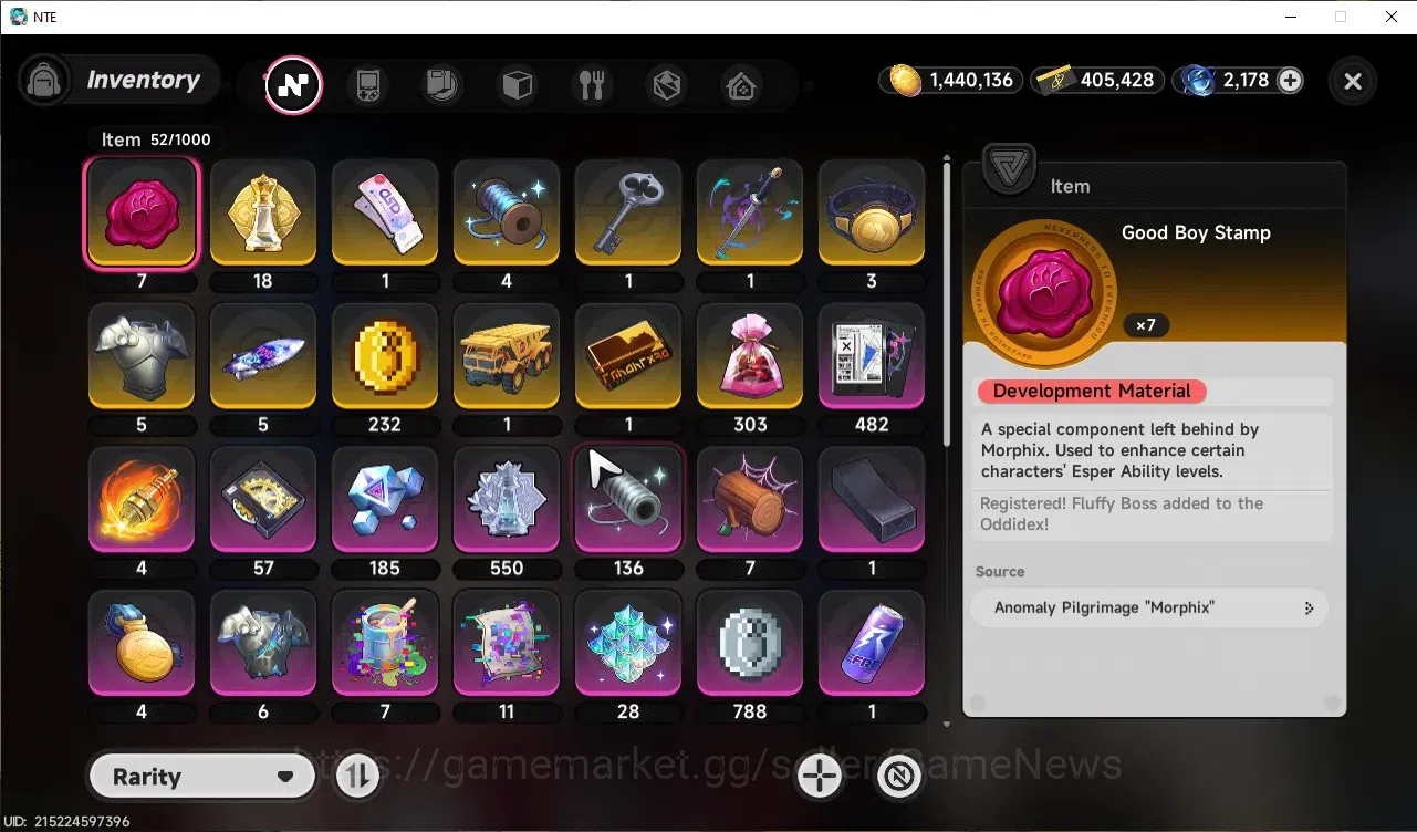 Neverness to Everness Accounts GLOBAL EU|HL 40|TL 24|10 SD|2K Annulith|5 SSR 2 Li image 12