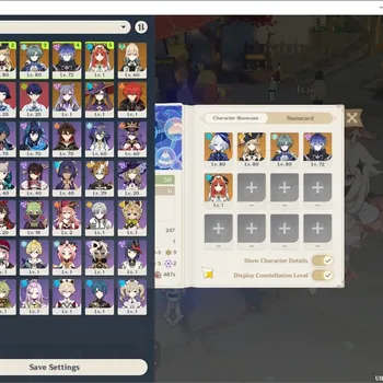 Genshin Impact Accounts Others ASIA|AR 50|Rate On|5 Limit+1 Standard+1(*5