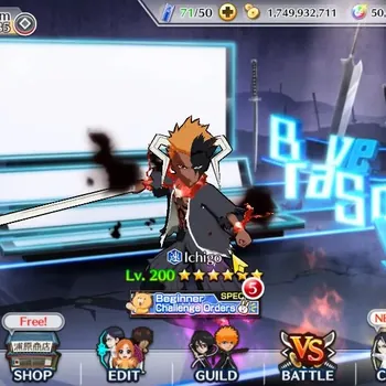 Bleach: Brave Souls Accounts High-End Global|628K BP+50K Orb|End|400PS+4K BS,450PremAccTicket|Ichigo