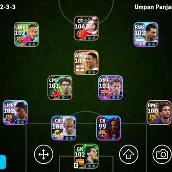eFootball Accounts Legends & Iconic Players Mobile|PW 3155|Jude Bellingham BigT,Rul Costa Epic,Andrly Shevchenko Epic,Wayne