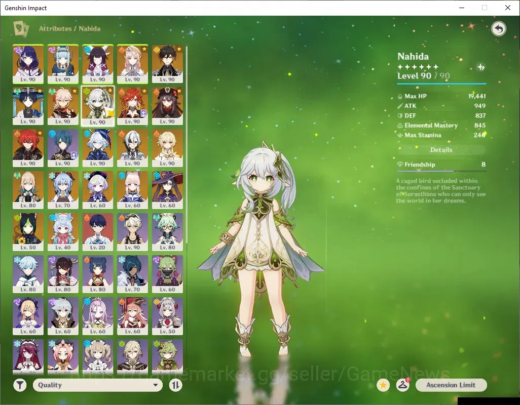 Genshin Impact Accounts ASIA|AR59|Arle PremTeam|15Limited+6(*5Weap)|[Raide image 10