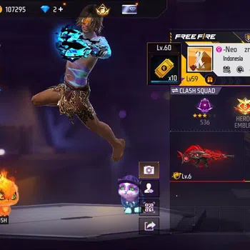 Free Fire Accounts Indonesia, Vault 139, EVO 2, SG (lumut,terompet),  image 1