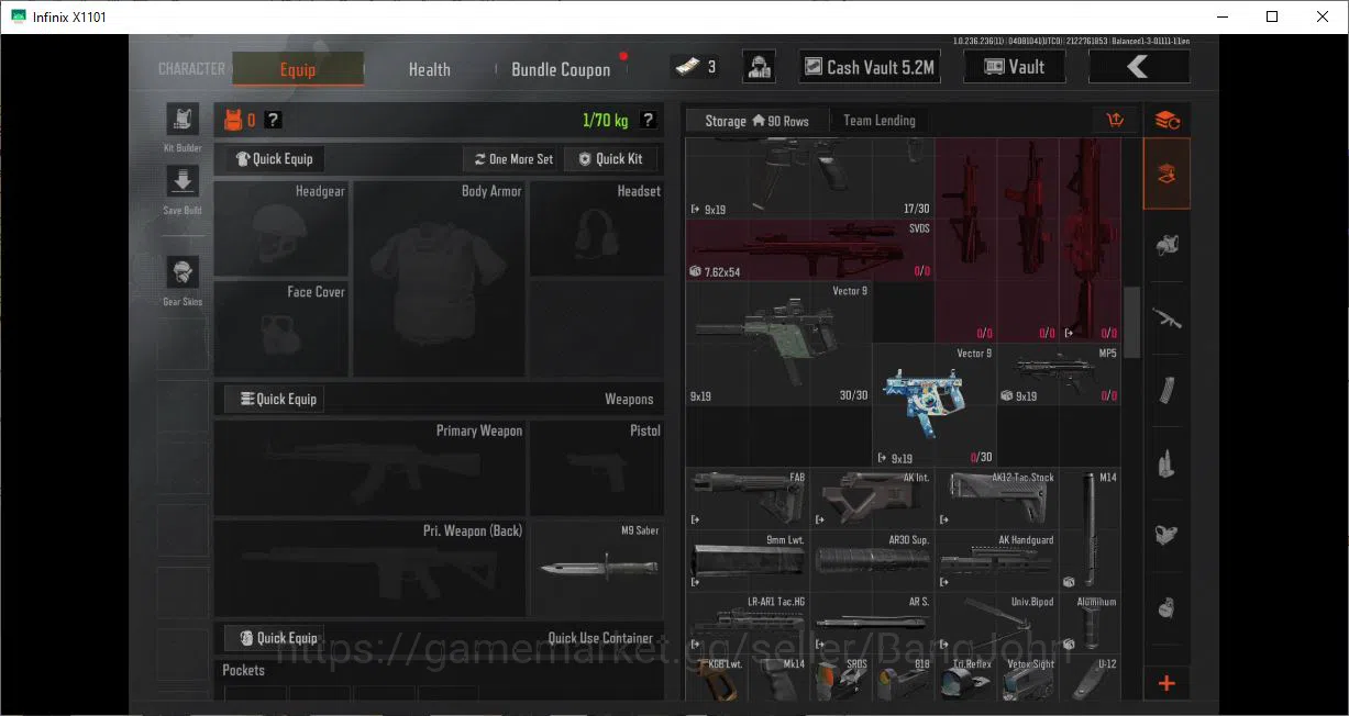 Arena Breakout Accounts Others MOBILE | LVL 30 |SV 16,5 M|CV 5,1 m|many red item more detail cek SS AB117B 7