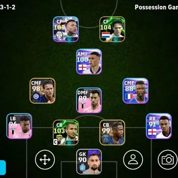 eFootball Legends & Iconic Players Mobile|PW 2984|Kylian Mbappe ShowT,Giorgio Chlelli image 1