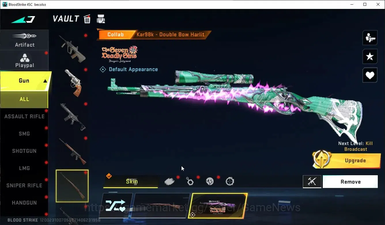 Blood Strike Accounts ASIA|ETERNAL DeAgle+Collab TOKREV MCX,FN2K,Takemic image 13