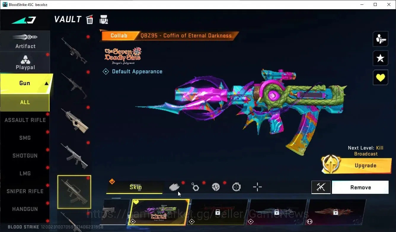 Blood Strike Accounts ASIA|ETERNAL DeAgle+Collab TOKREV MCX,FN2K,Takemic image 14