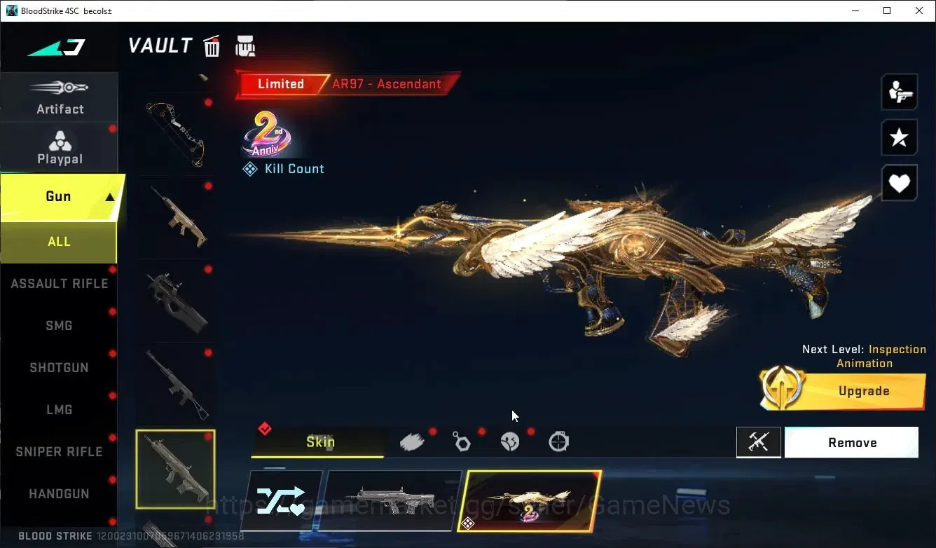 Blood Strike Accounts ASIA|ETERNAL DeAgle+Collab TOKREV MCX,FN2K,Takemic image 16