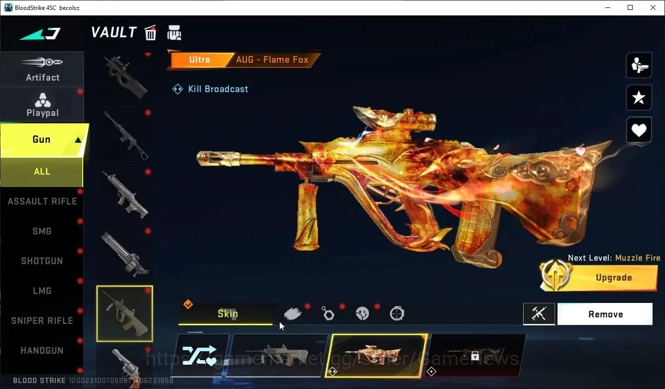 Blood Strike Accounts ASIA|ETERNAL DeAgle+Collab TOKREV MCX,FN2K,Takemic image 17