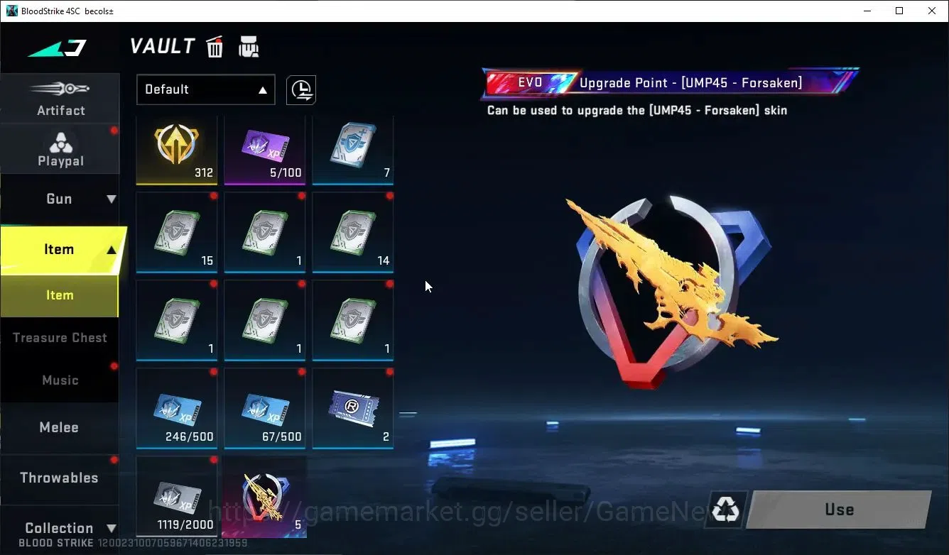 Blood Strike Accounts ASIA|ETERNAL DeAgle+Collab TOKREV MCX,FN2K,Takemic image 20