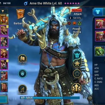 Raid: Shadow Legends Accounts Mid-Game Lv 39|967K Power|1 Mythic(Arne)+27