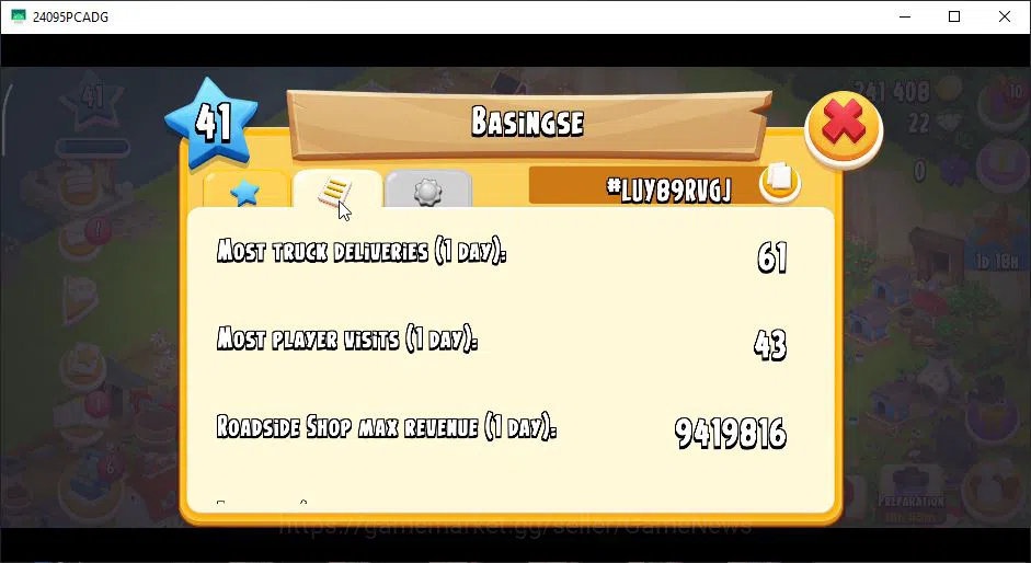 Hay Day Accounts Level 41 | Barn Storage 1050 + Silo Storage 625 | 241k Coins, 22 Diamonds |CN ON|Log Supercell ID|Take 11