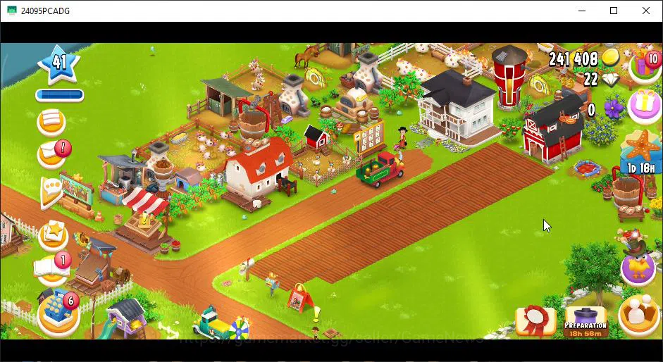 Hay Day Accounts Level 41 | Barn Storage 1050 + Silo Storage 625 | 241k Coins, 22 Diamonds |CN ON|Log Supercell ID|Take 3
