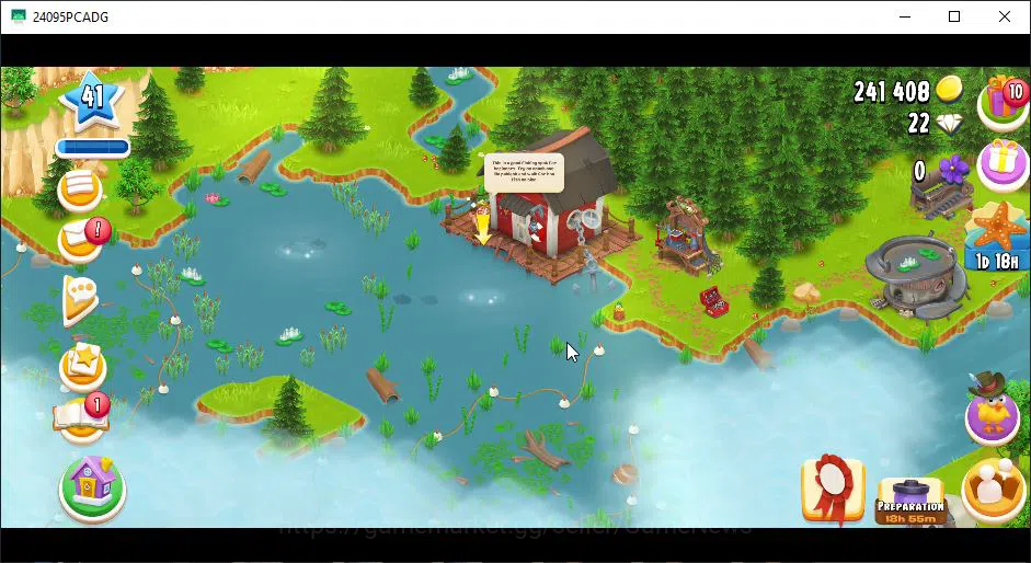 Hay Day Accounts Level 41 | Barn Storage 1050 + Silo Storage 625 | 241k Coins, 22 Diamonds |CN ON|Log Supercell ID|Take 6