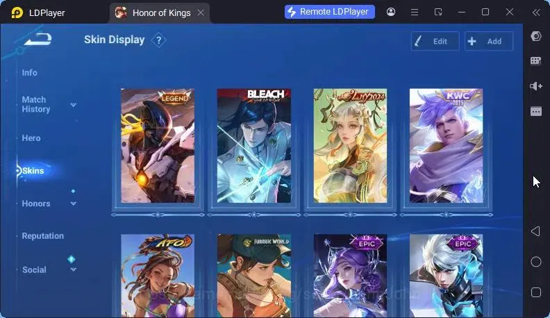 Honor of Kings Accounts Global Starter Skin90 Hero111 |Legend+Bleach HuoYi image 4