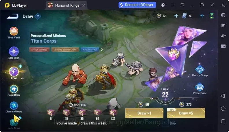 Honor of Kings Accounts Global Starter Skin90 Hero111 |Legend+Bleach HuoYi image 8