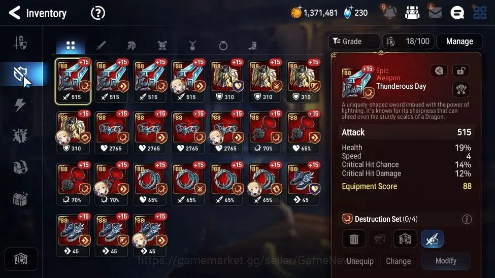Epic Seven Accounts GLOBAL Unverif|New Era|Fresh Starter|1 ML(Belian)+ image 9