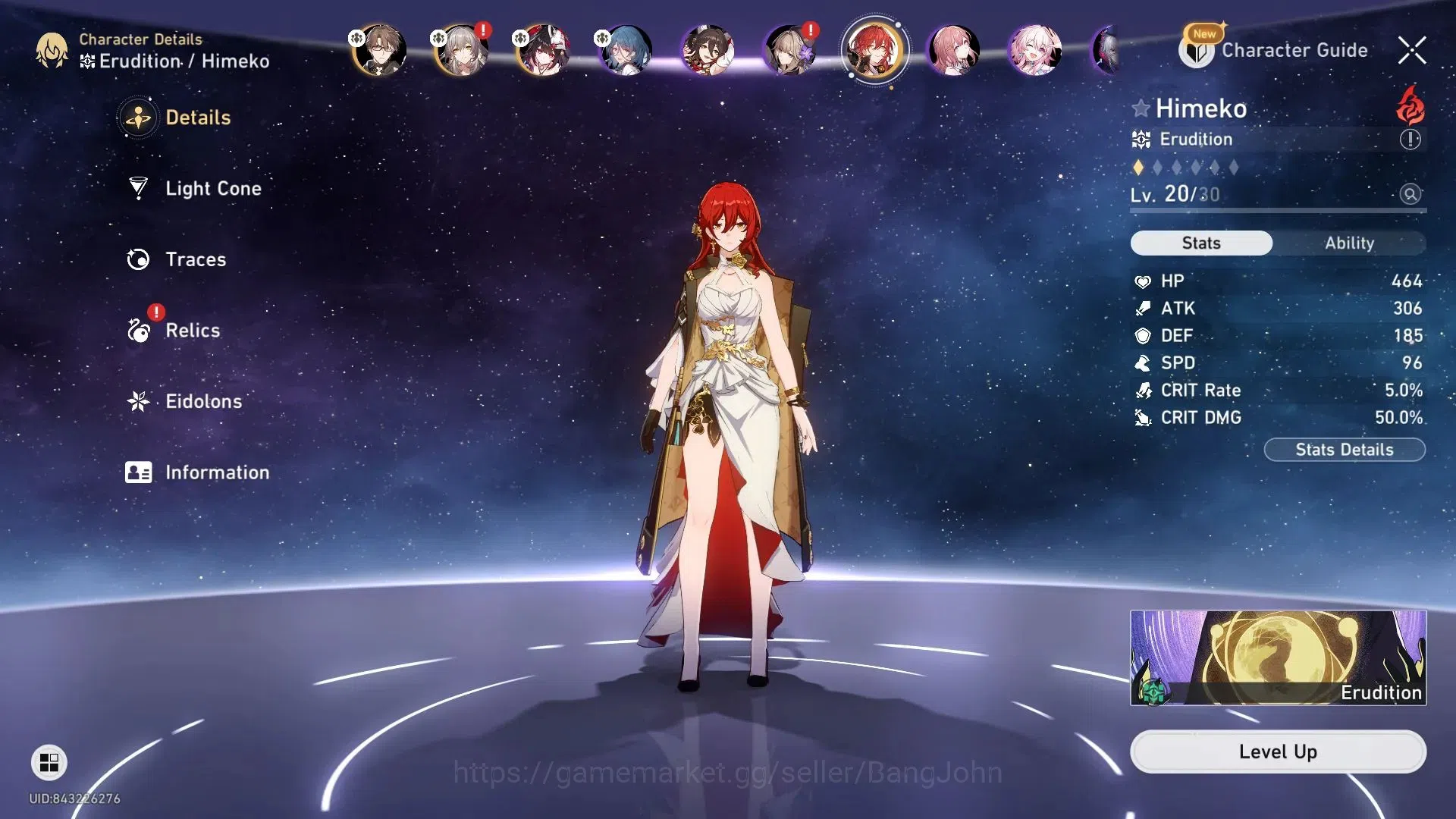 Honkai Star Rail Accounts Others Asia | TL31|8 Lim: Sparkle, Welt, Gepard, Bronya, Clara, Himeko, Yanqing, Bailu | TakeMail 5