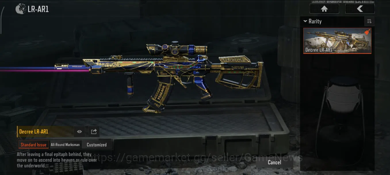 Arena Breakout Accounts High-End [MOBILE] Lv30|SV 215M|CV 99M|5 Weapon Skin Legend[Fangs MPX, Flag AEK, etc]|8 T7, 2 SD 7