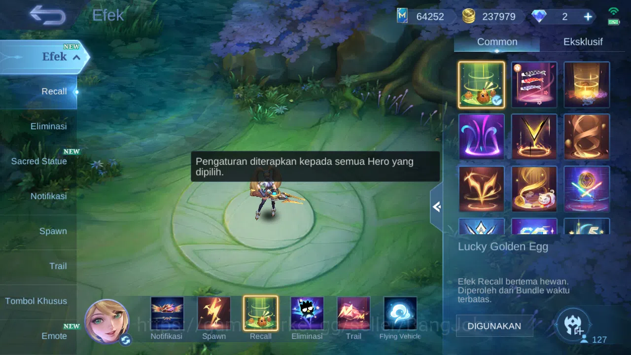 Mobile Legends: Bang Bang Accounts Hero 127 Skin 510 |Legend Miya,Franco,Saber,Valir| image 17
