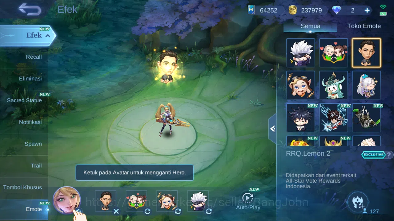 Mobile Legends: Bang Bang Accounts Hero 127 Skin 510 |Legend Miya,Franco,Saber,Valir| image 18