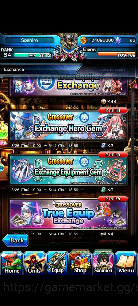 Grand Summoners Accounts Global|Rank 64|1 Sp Art+11 Ascend+4 TW|[Emiya,Miko image 3