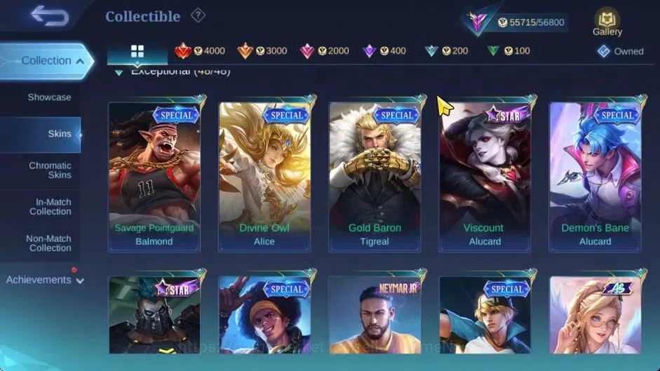 Mobile Legends: Bang Bang Accounts Hero 133|High Glory 60|Skin 235|Prime Granger,CC N image 13