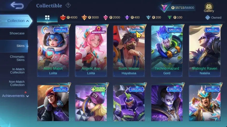 Mobile Legends: Bang Bang Accounts Hero 133|High Glory 60|Skin 235|Prime Granger,CC N image 14