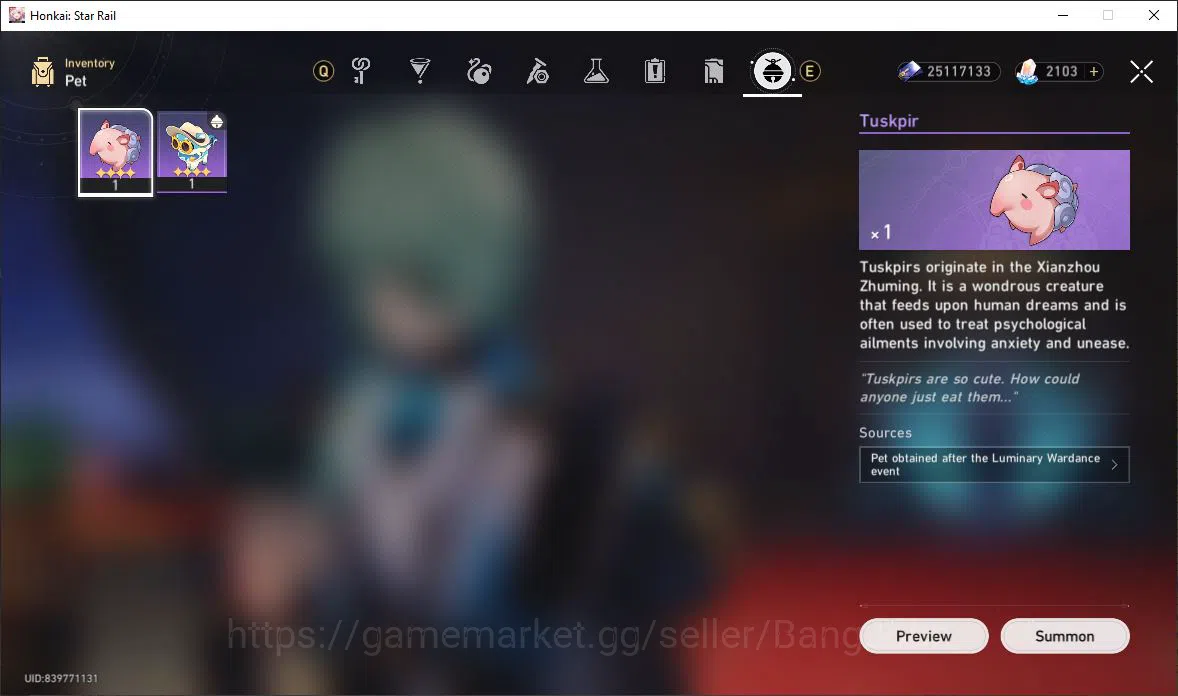 Honkai Star Rail Accounts [ASIA] TL 70 | 11 Limit | Anaxa | Cyrene | Cerydra image 3