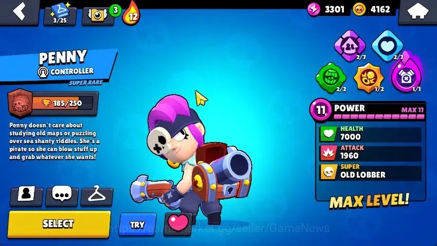 Brawl Stars Accounts 2344 Trophy|33 Brawlers 5 MAX Lvl [Edgar,Colt,Darr image 19