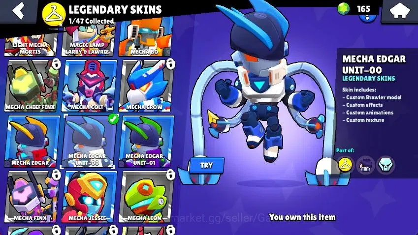 Brawl Stars Accounts 2344 Trophy|33 Brawlers 5 MAX Lvl [Edgar,Colt,Darr image 9