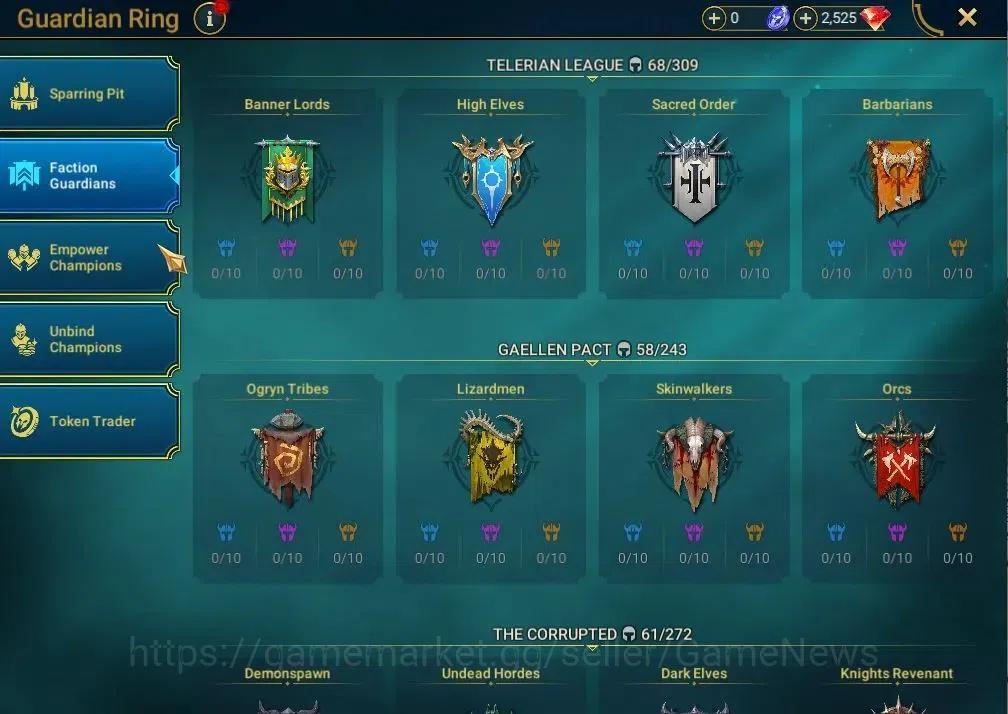 Raid: Shadow Legends Accounts Lv 18|619K Power|23 Legend(Artak,Ninja,Xenomorph,E image 14