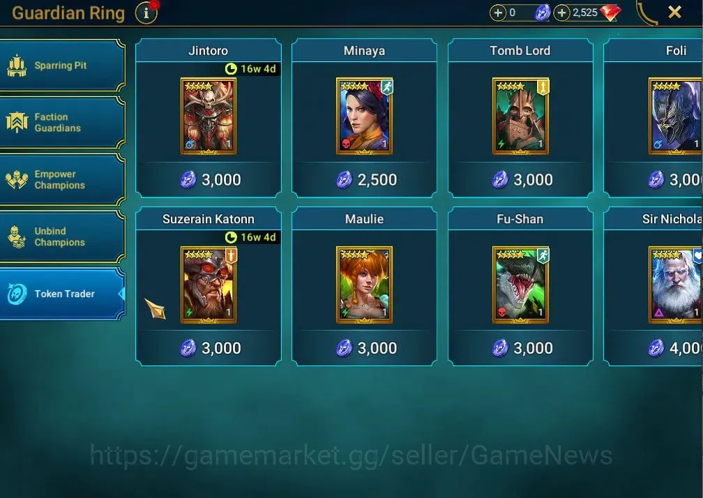 Raid: Shadow Legends Accounts Lv 18|619K Power|23 Legend(Artak,Ninja,Xenomorph,E image 17
