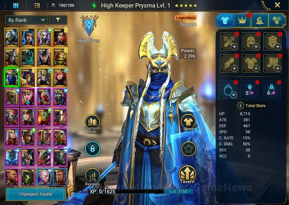 Raid: Shadow Legends Accounts Lv 18|619K Power|23 Legend(Artak,Ninja,Xenomorph,E image 9